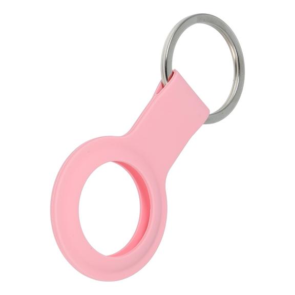Brelok do lokalizatora AIRTAG / FORCELL F-TAG - SILICONE różowy
