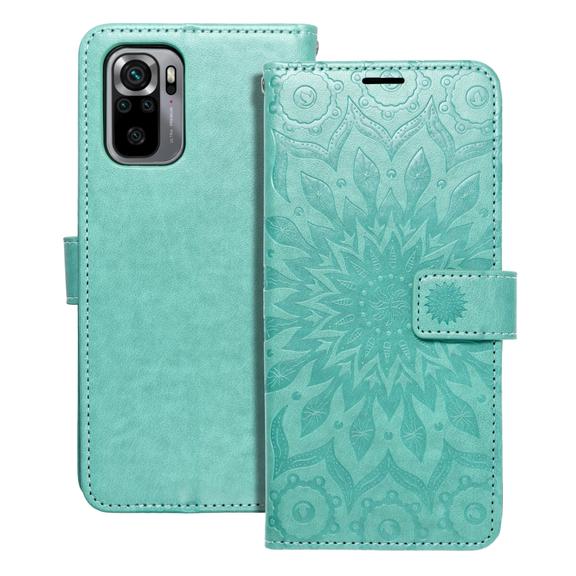Etui z klapką Mezzo Book na Xiaomi Mi 11 Lite 5G / Mi 11 Lite LTE ( 4G ) / Mi 11 Lite NE mandala zielony