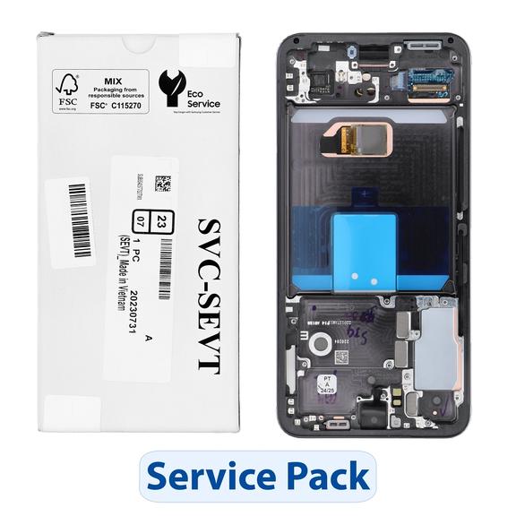 ServicePack Wyświetlacz LCD SAMSUNG S22 S901 GH82-27520A Black