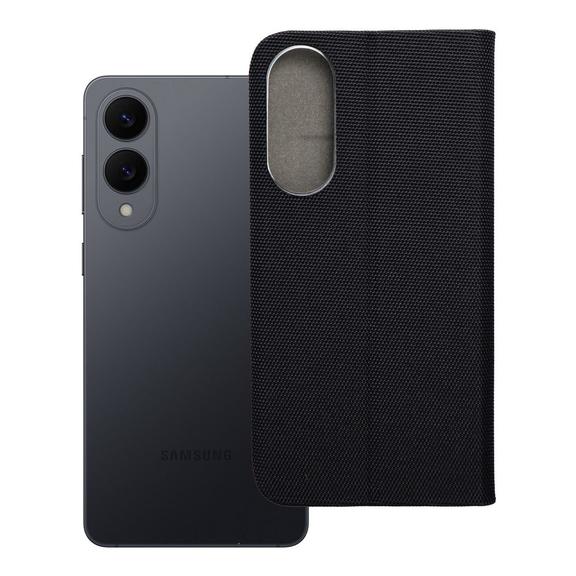 Etui z klapką na Samsung S25 EDGE Sensitive Book czarne