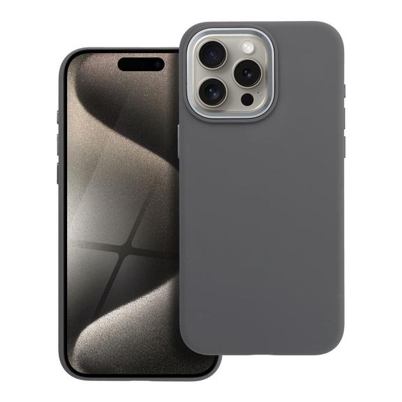 Etui na iPhone 15 PRO MAX Forcell F-Protect Frame Premium zgodne z MagSafe szare 0INT