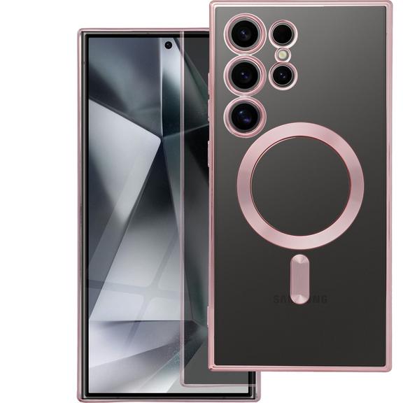 Futerał do Xiaomi Redmi 15C (173,16 x 81,07 x 8,2) Electro Mag Cover zgodny z MagSafe złoty róż