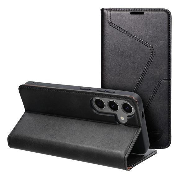 Pokrowiec na Samsung S24 Forcell F-Protect RFID Blocker Book czarny