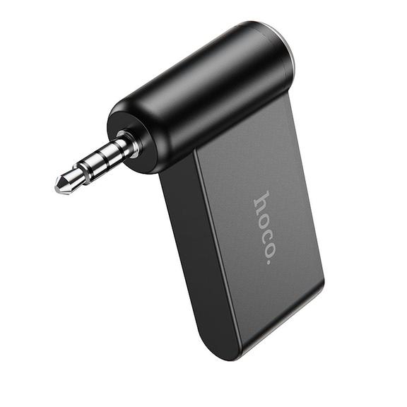 Odbiornik AUX Hoco Bluetooth Jack 3,5 mm E58 czarny