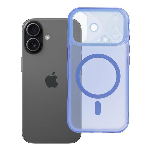 Etui na iPhone 17 Aurora zgodne z MagSafe niebieskie