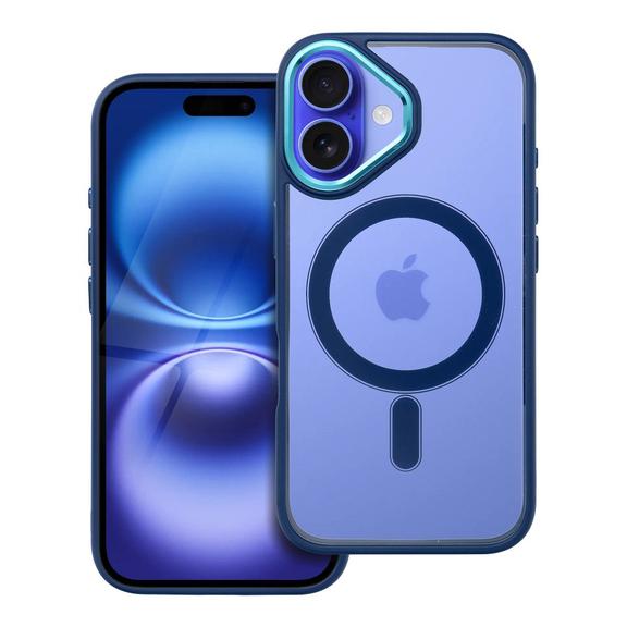 Futerał do iPhone 16 Color Edge Mag Cover zgodny z MagSafe niebieski