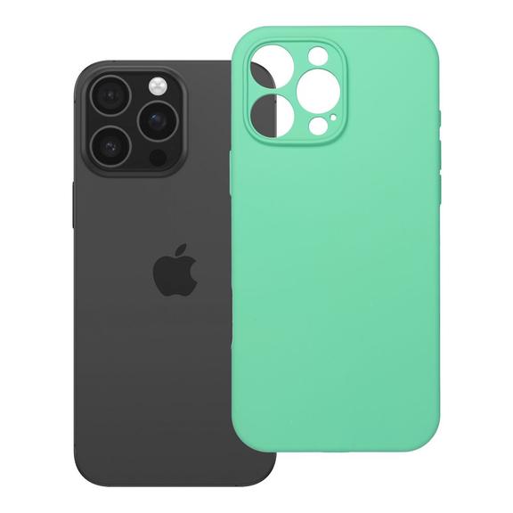 Etui na iPhone 16 PRO MAX Silicone 2mm (camera protection) zgodne z MagSafe miętowe