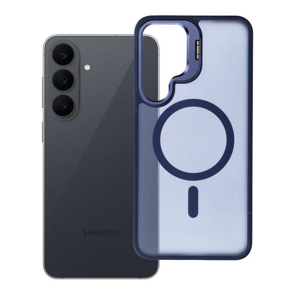 Etui na Samsung S26 FE Forcell F-Protect Shadow Stand Premium zgodne z MagSafe granatowe 0INT
