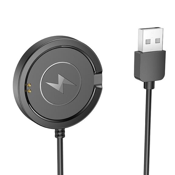 Kabel do ładowania smartwatcha Hoco 0,6 m Y22 czarny