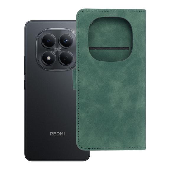 Etui z klapką na Xiaomi Redmi NOTE 15 PRO 4G Tender Book zielone