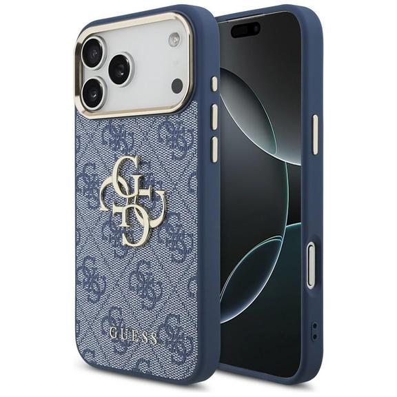 GUESS futerał do IPHONE 18 Pro Max/17 Pro Max (Big Classic Logo 4G) niebieski
