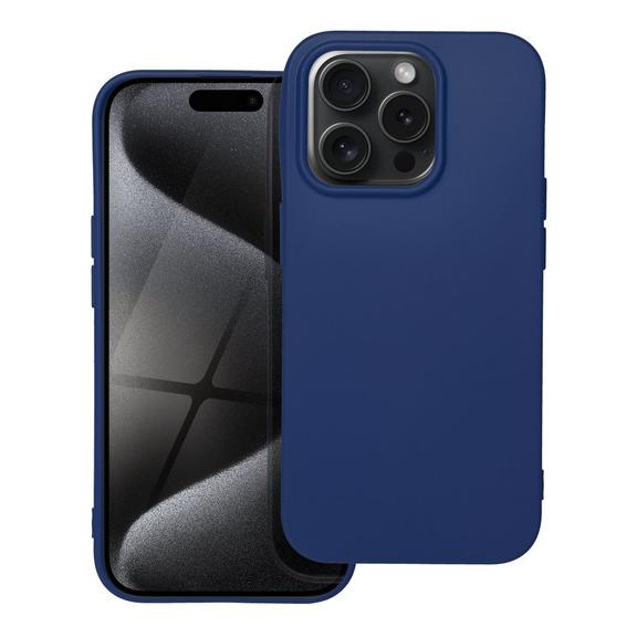 Futerał do iPhone 15 PRO Soft ciemnoniebieski