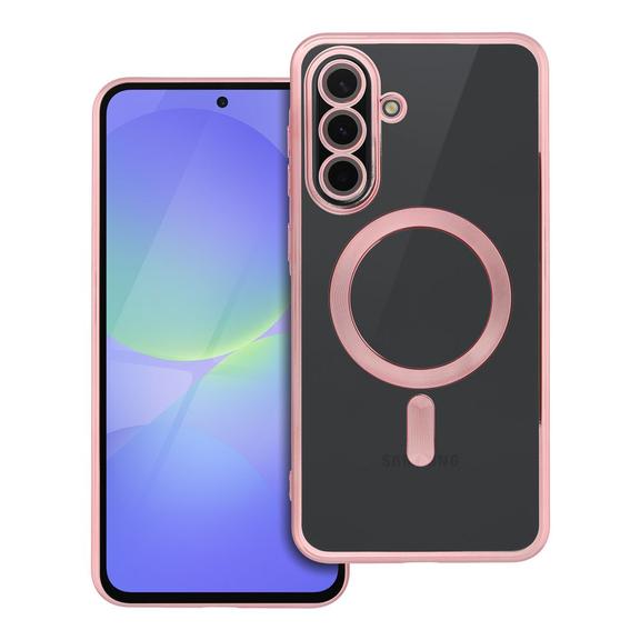 Futerał do Samsung A36 Electro Mag Cover zgodny z MagSafe złoty róż