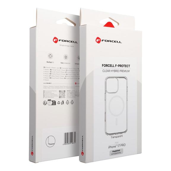 Etui na Xiaomi Redmi Note 17 Pro Max 5G Forcell F-Protect Clear Hybrid Premium zgodne z MagSafe transparentne 0INT