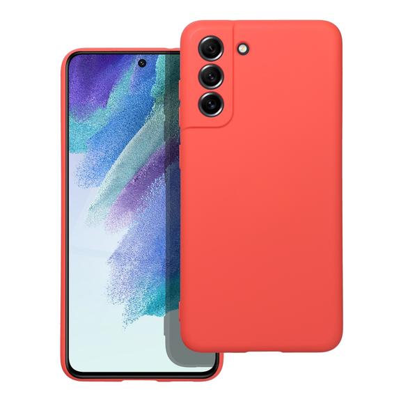Etui na Samsung S21 FE Silicone brzoskwiniowe