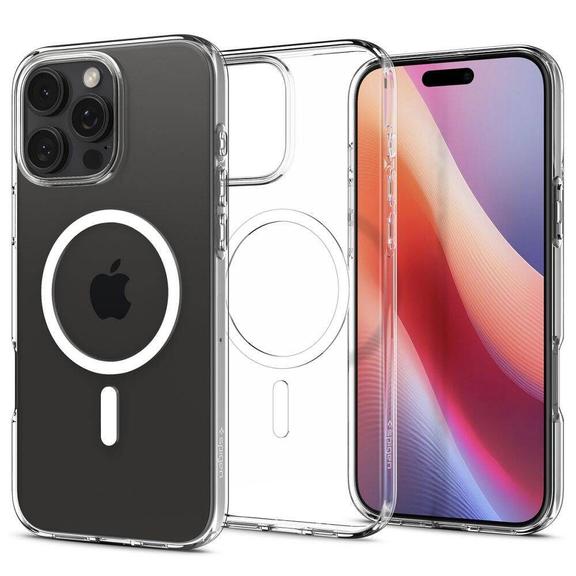 SPIGEN futerał LIQUID CRYSTAL MAG kompatybilny z MagSafe do IPHONE 16 Pro Max clear