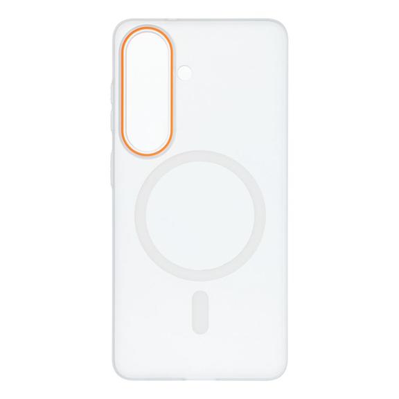 Futerał do Samsung S26 Go Orange zgodny z MagSafe transparentny