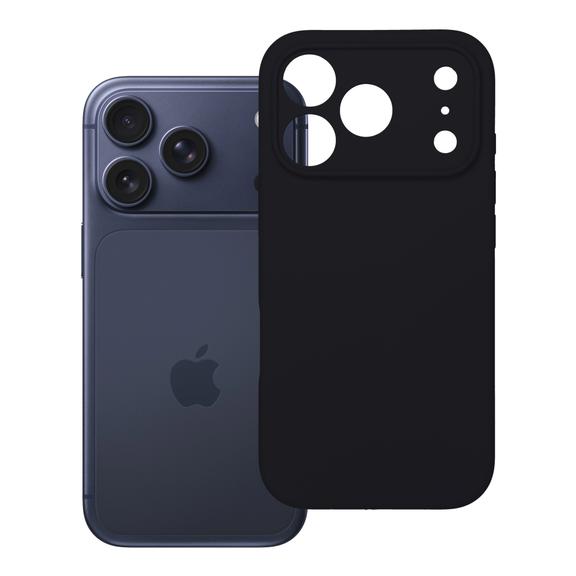 Etui na iPhone 18 Pro Max / 17 Pro Max Silicone 2mm (camera protection) czarne