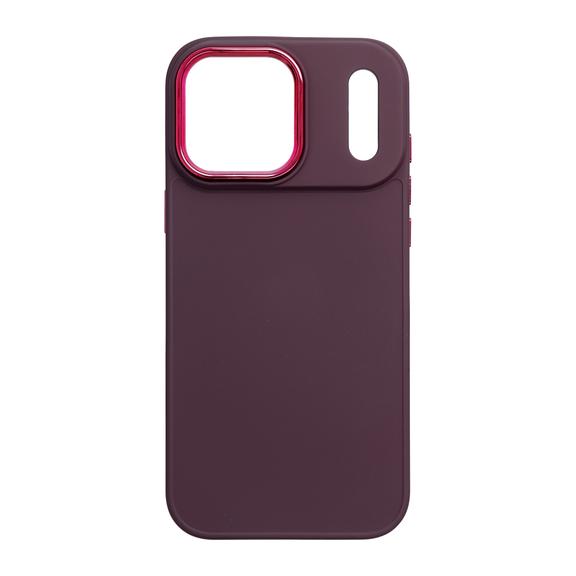 Etui na iPhone 17 Pro Max / 18 Pro Max Frame dark cherry
