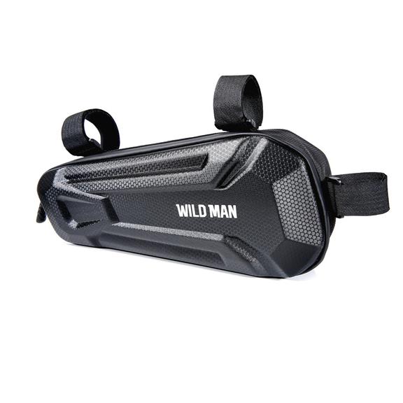 WILDMAN sakwa rowerowa pod ramę na zamek 1,8L XT9 czarna