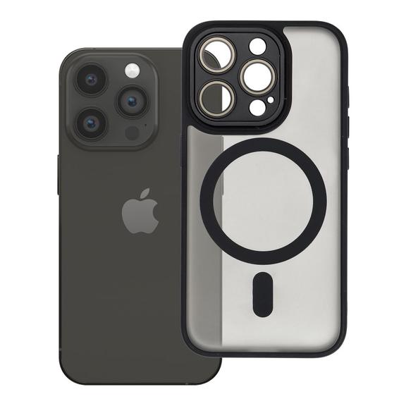Etui na iPhone 15 PRO Variete Mag Cover zgodne z MagSafe czarne