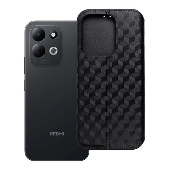Etui z klapką na Xiaomi Redmi 17 4G / 17 5G EU Cubic Book czarne