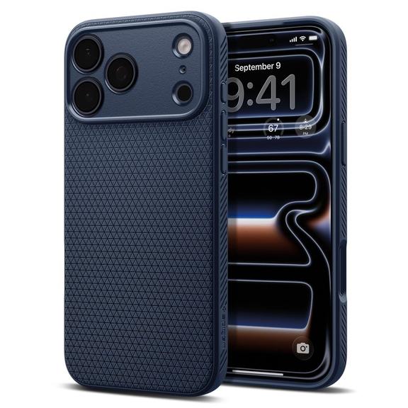 SPIGEN futerał LIQUID AIR do IPHONE 18 Pro / 17 Pro navy blue