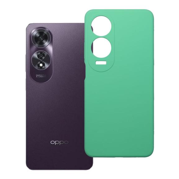 Futerał do Oppo A60 Silicone 2mm miętowy