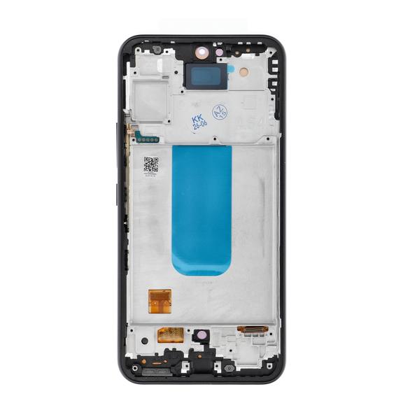 REWA wyświetlacz LCD do SAMSUNG A54 5G OLED czarny z ramka