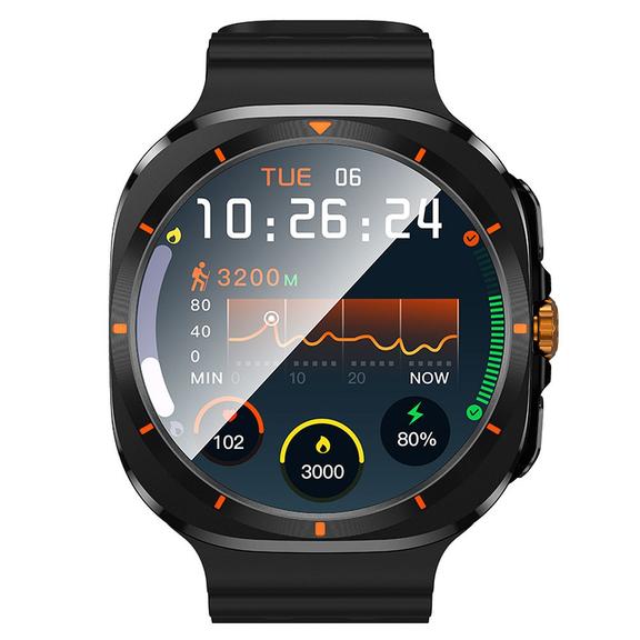 Smartwatch Hoco 1,5" TFT GPS z funkcją rozmowy Y29 czarny