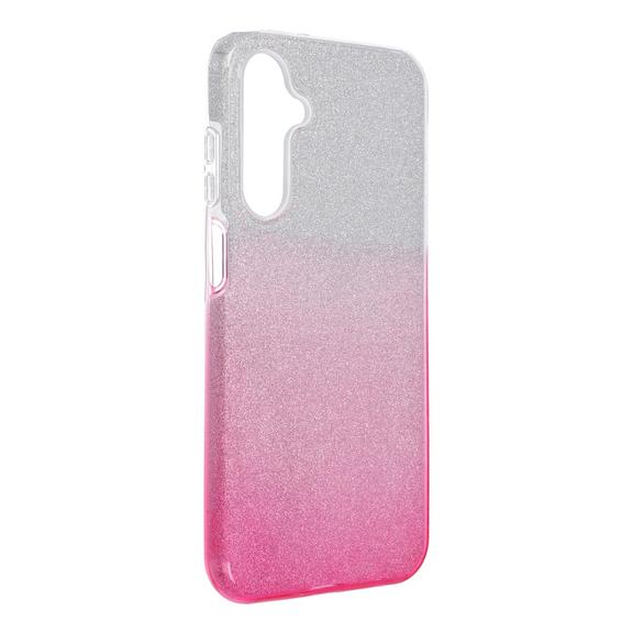Futerał do Samsung A25 5G Shining transparentny różowy