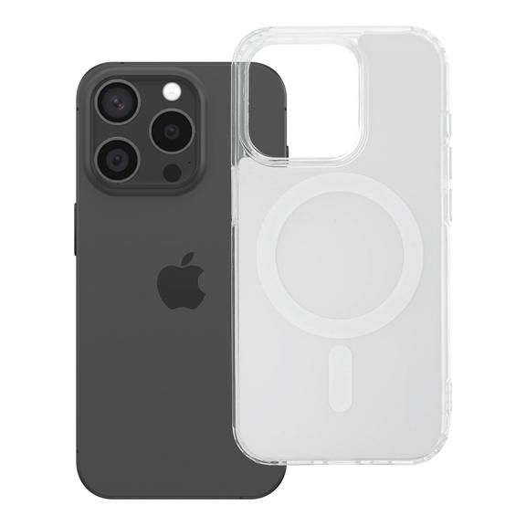 Etui na iPhone 15 PRO Clear Fusion Mag Cover zgodne z MagSafe białe