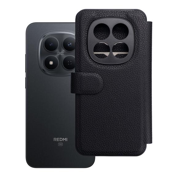 Etui z klapką na Xiaomi Redmi Note 15 PRO 5G Max Protect RFID czarne