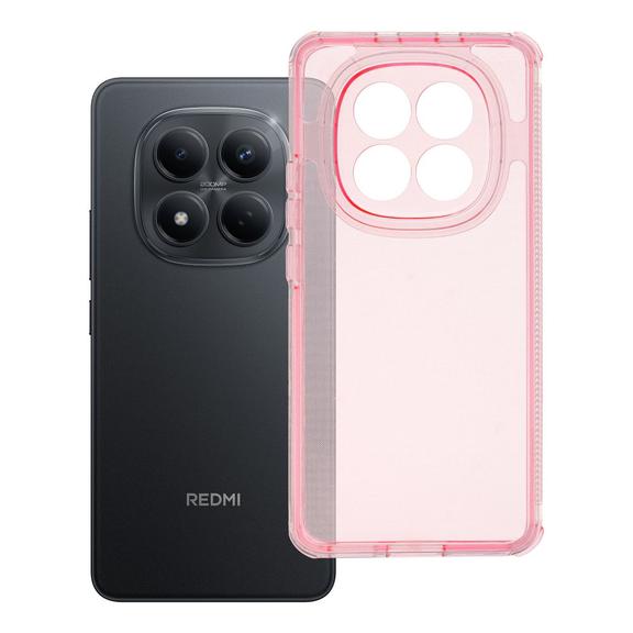 Etui na Xiaomi Redmi Note 15 4G / 5G Matrix Clear pudrowy róż