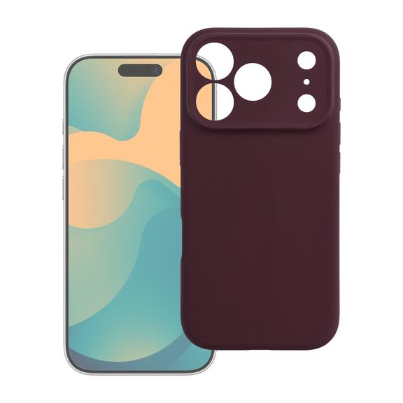 Etui na iPhone 18 Pro Max / 17 Pro Max Forcell F-Protect Rubber Premium zgodny z MagSafe dark cherry 0INT