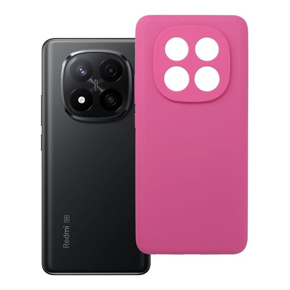 Etui na Xiaomi Redmi Note 14 PRO PLUS 5G Silicone 2mm (camera protection) różowe