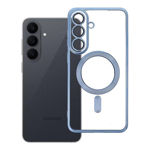 Etui na Samsung S26 FE Electro Mag Cover zgodne z MagSafe niebieskie