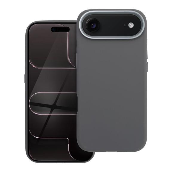 Etui na iPhone 17 AIR Forcell F-Protect Frame Premium zgodne z MagSafe szare 0INT