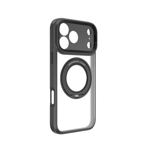 Etui X-ONE Dropguard 2S (stand edition) kompatybilny z MagSafe do iPhone 18 Pro / 17 Pro czarne 0INT