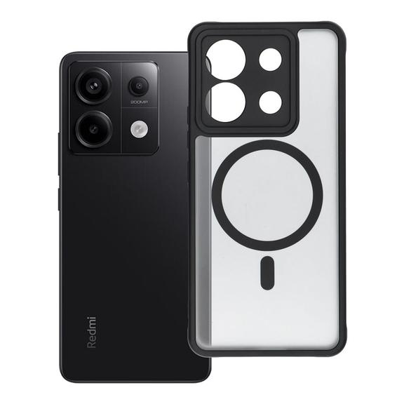 Etui na Xiaomi Redmi Note 13 PRO 5G Full Matte Mag Cover zgodne z MagSafe czarne