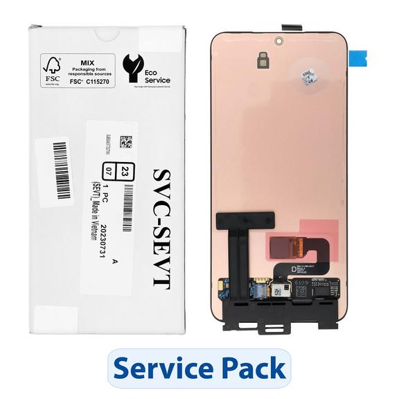 ServicePack Wyświetlacz LCD SAMSUNG S23 S911B GH82-31245A bez ramki