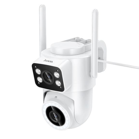 Kamera zewnętrzna 2MP Full HD Wi-Fi Hoco D9 biała