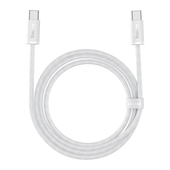 BASEUS kabel Typ C do Typ C PD100W Power Delivery Dynamic Series CALD000302 2m biały