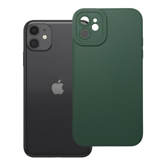 Etui na iPhone 11 Matt 2.0 ciemnozielone