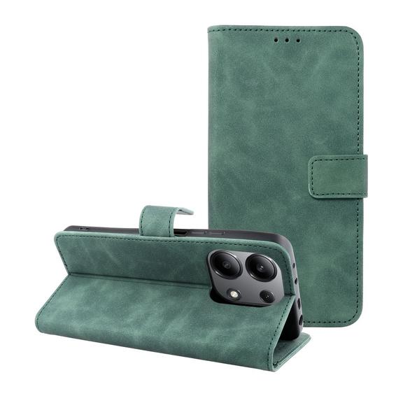 Etui z klapką na Xiaomi Redmi NOTE 13 4G Tender Book zielone
