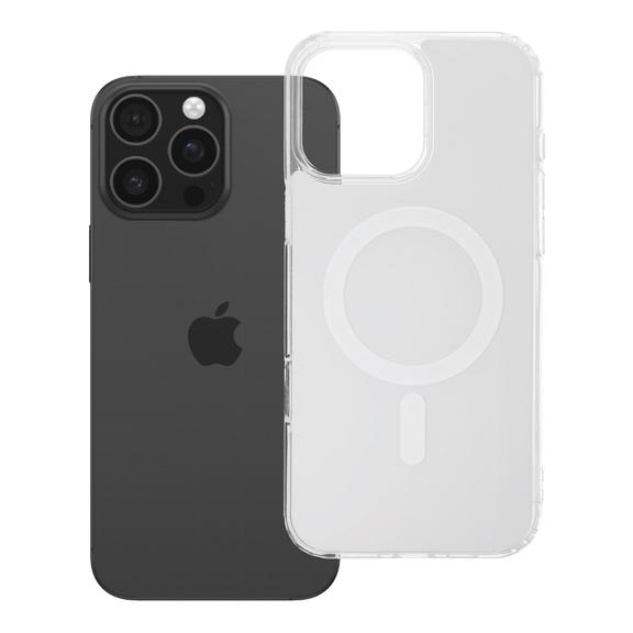 Etui na iPhone 16 PRO MAX Clear Fusion Mag Cover zgodne z MagSafe białe
