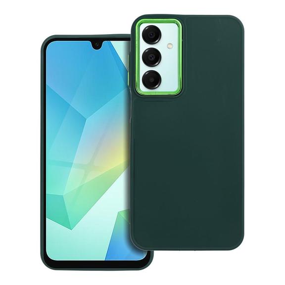 Etui na Samsung A16 5G / A16 4G Frame zielone