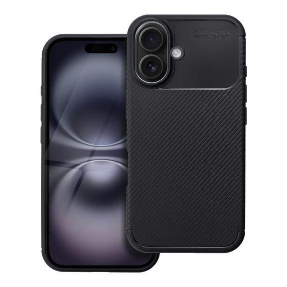 Futerał do iPhone 16 Carbon Premium czarny