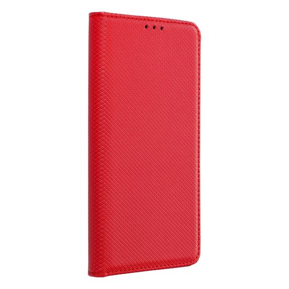 Etui z klapką na Samsung A32 5G Smart Case Book czerwone