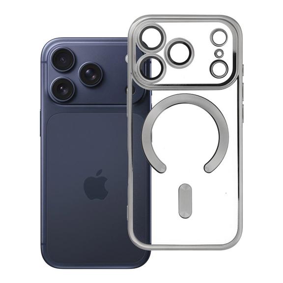 Etui na iPhone 17 Pro / 18 Pro (low camera edge) Electro Mag Cover zgodne z MagSafe tytanowo szare